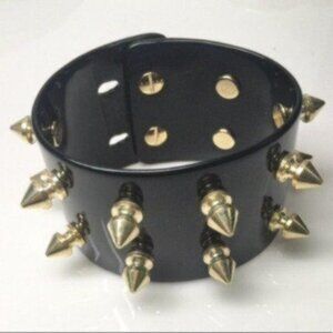 Diana Broussard Ian Bracelet In Black And Gold